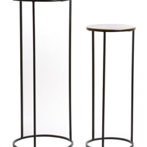 Light & Living Zuil 'Primo' Set van 2 stuks, kleur Antiek Brons