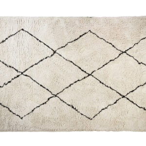 Light & Living Vloerkleed 'Xamuri' 300 x 200cm, kleur Naturel/Zwart