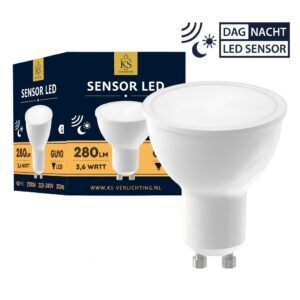 Sensor LED 3.6W Dag/Nacht