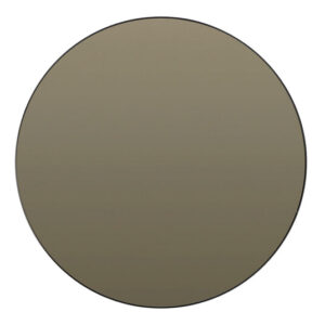 Light & Living Ronde Spiegel 'Espejo' 116cm, smoke glas