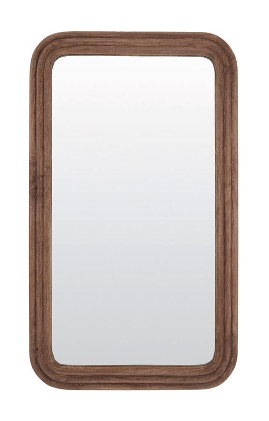 Light & Living Spiegel 'Florias' Mangohout, 169 x 100cm 1 Light & Living Spiegel 'Florias' Mangohout, 169 x 100cm