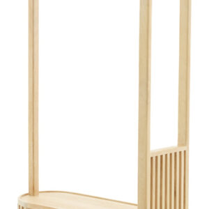 Light & Living Kapstok 'Gaios' Mangohout, 180 x 85cm, kleur Naturel