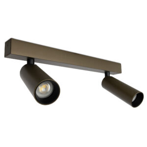 Vigo 2-lichts Opbouwspot Brons