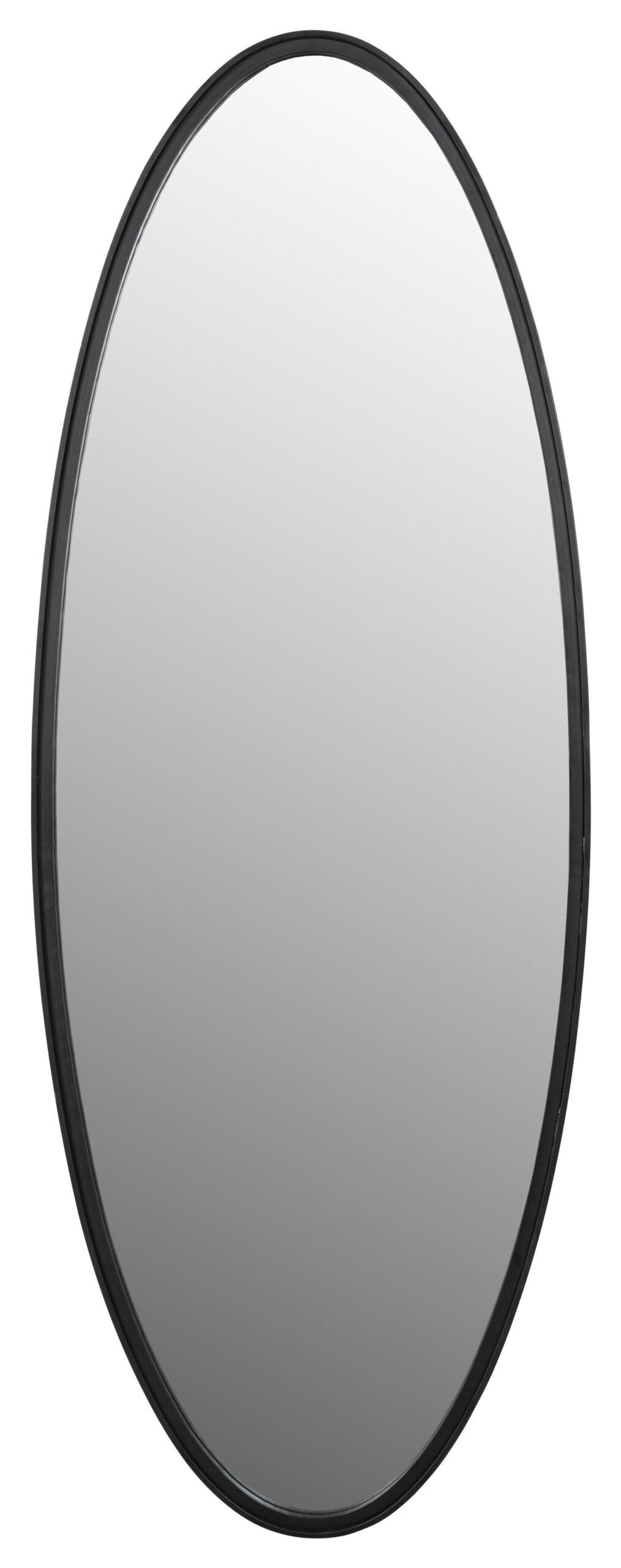 ZILT Ovale Spiegel 'Larrys' 160 x 60cm, kleur Zwart 1 ZILT Ovale Spiegel 'Larrys' 160 x 60cm, kleur Zwart