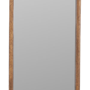 ZILT Ovale Spiegel 'Rania' Rubberhout, 120 x 24cm