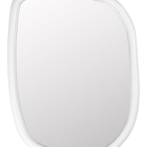 Zuiver Organische Spiegel 'Looks' 70 x 55cm, kleur Off White
