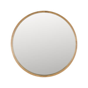 Dutchbone Ronde Spiegel 'Caroun' Bamboe, 60cm