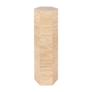 Richmond Zuil 'Vespin' Travertin, 90cm hoog