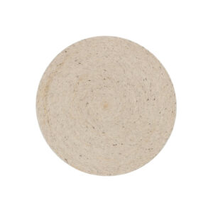 Kave Home Rond Vloerkleed 'Takashi' Ø150cm, kleur Grijs