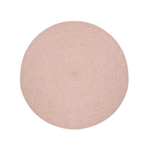 Kave Home Rond Vloerkleed 'Rodhe' 150cm, kleur Terracotta