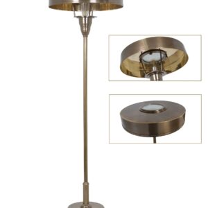 Vloerlamp Auriol Antiek Messing