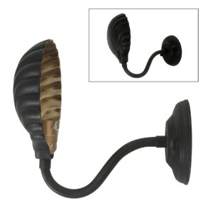 Muurlamp Bonaire Antiek zwart