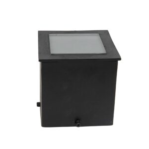 Plafondlamp Doyle antiek Zwart