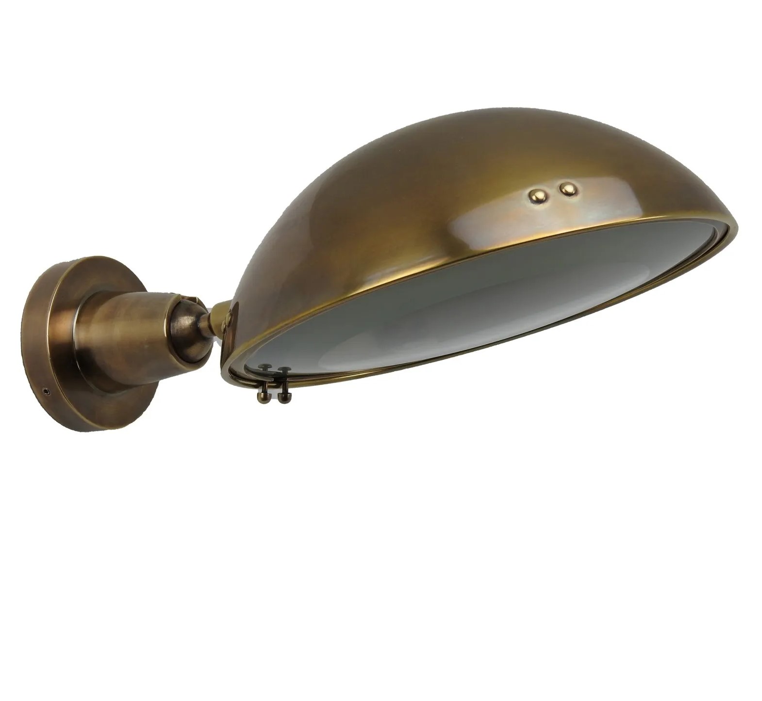 Muurspot Gisborne Swirl Antiek Messing 1 Muurspot Gisborne Swirl Antiek Messing