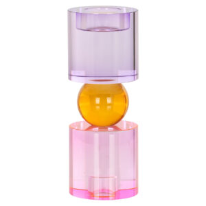 Richmond Kandelaar 'Zahra' Kristal, 21cm hoog