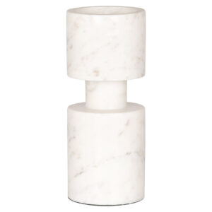 Richmond Kandelaar 'Melle' Marmer, 24cm