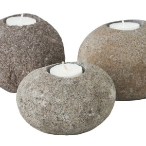 MUST Living Kaarshouder 'Riverstone' Set van 3 stuks, 8cm