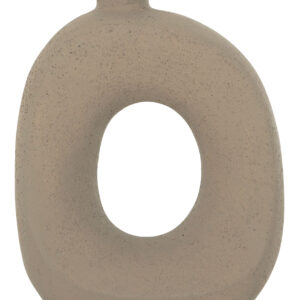 MUST Living Vaas 'Salda' Terracotta, 23cm, kleur Naturel