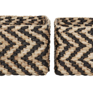 MUST Living Mand 'Basket' Vierkant, Set van 2 stuks