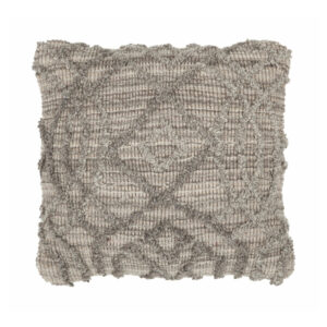 MUST Living Kussen 'Angel' 45 x 45cm, kleur Naturel / Grijs