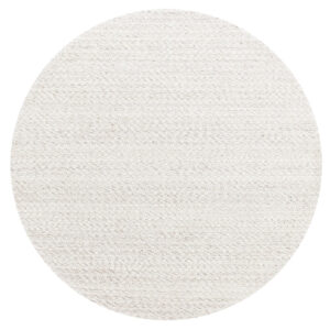 MUST Living Rond Vloerkleed 'Nirvana' 150cm, kleur Ivory