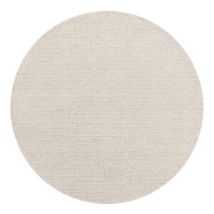 MUST Living Rond Vloerkleed 'Nirvana' 150cm, kleur Beige