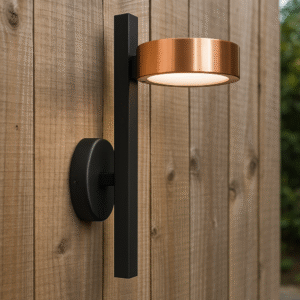 Wandlamp LED Orion koper 3 stuks