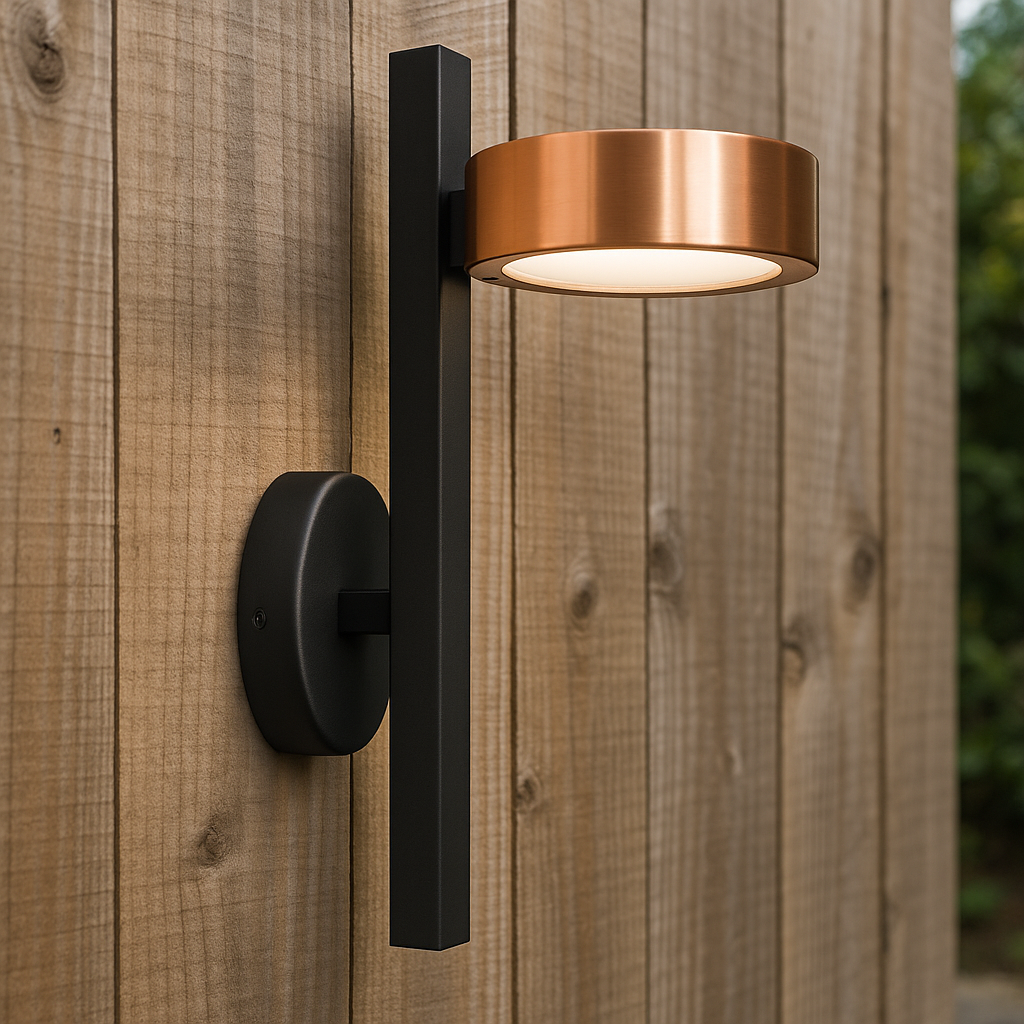 Wandlamp LED Orion koper 3 stuks 1 Wandlamp LED Orion koper 3 stuks