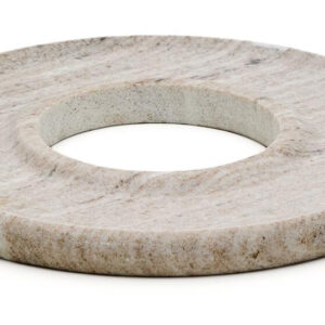 Kave Home Serveerblad 'Morel' Marmer, 35cm