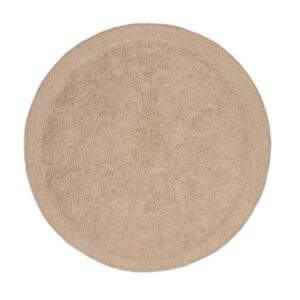 Kave Home Rond Vloerkleed 'Marely' 200cm, kleur Beige