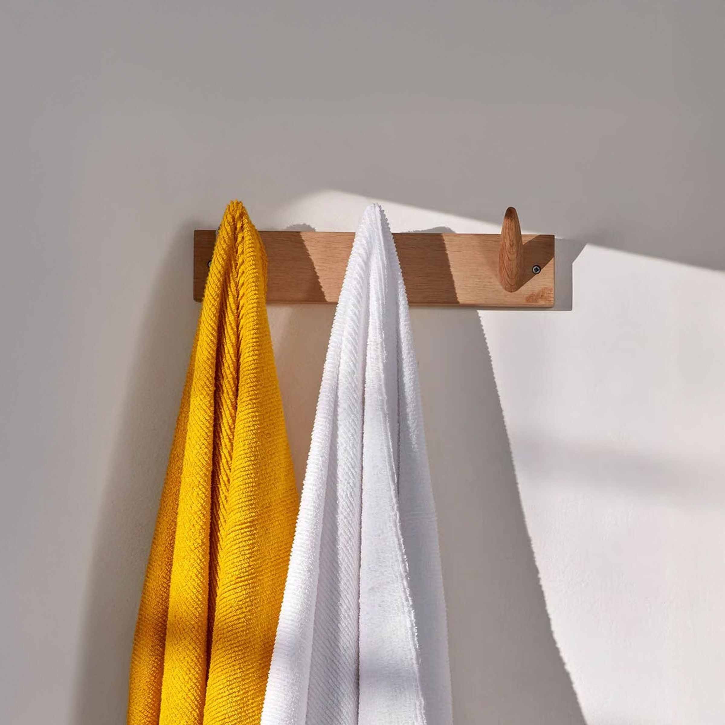 Kave Home Kapstok 'Natane' 40cm, kleur Naturel 1 Kave Home Kapstok 'Natane' 40cm, kleur Naturel