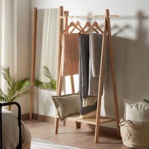 Kave Home Kledingrek 'Natane' kleur Naturel