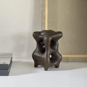 Ethnicraft Ornament 'Natural Organic' Mahoniehout, kleur Donkerbruin