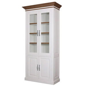 Ermelo Vitrinekast 4 deuren