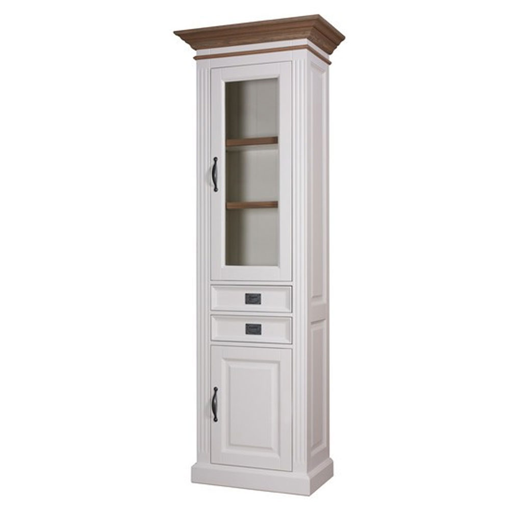 Ermelo Vitrinekast links 1 Ermelo Vitrinekast links