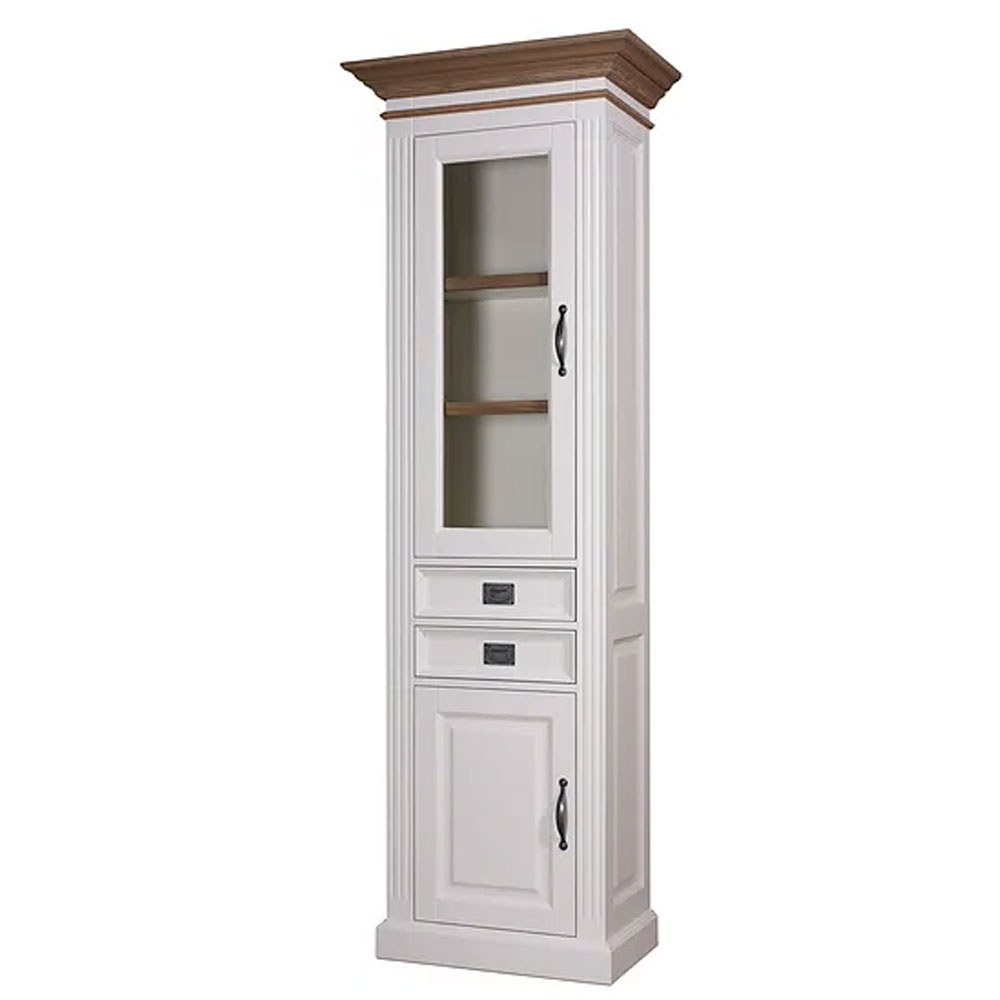 Ermelo Vitrinekast rechts 1 Ermelo Vitrinekast rechts