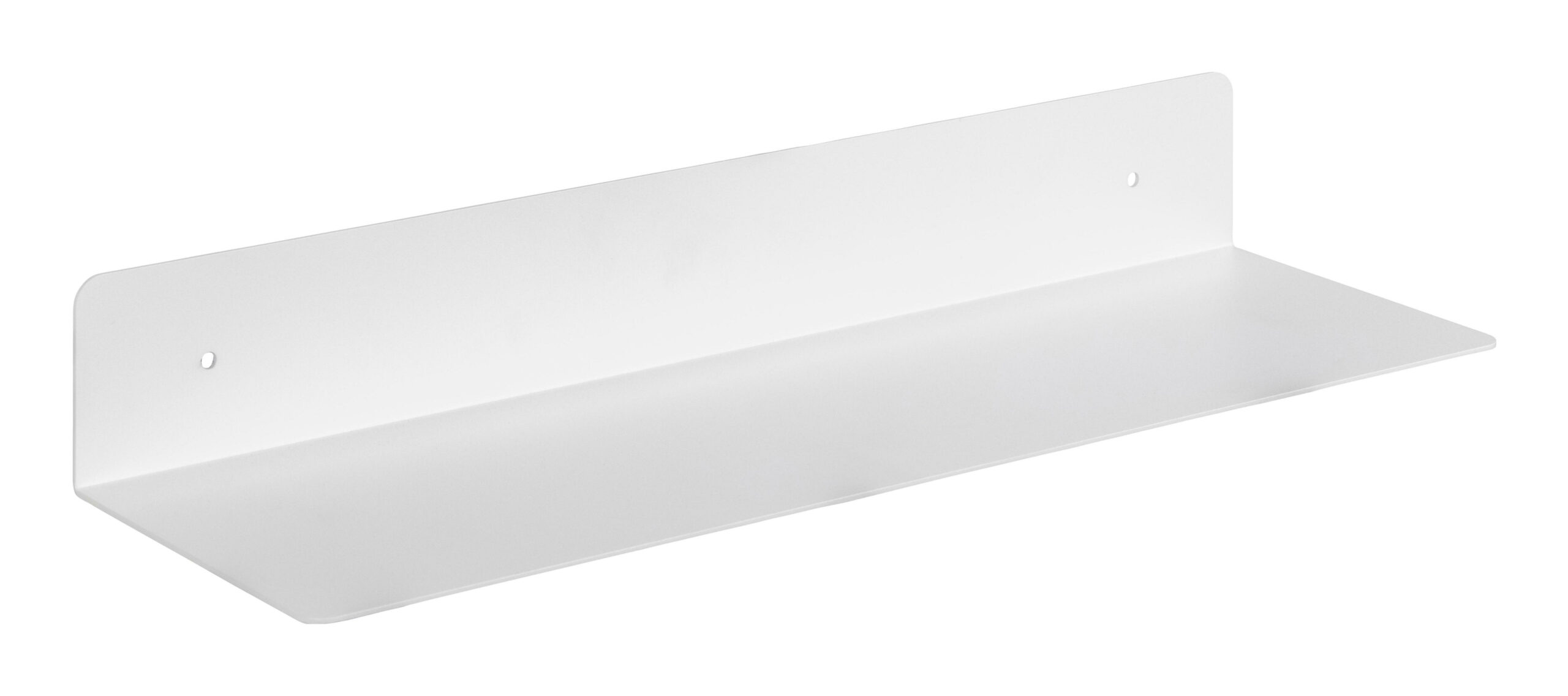 Bendt Wandplank 'Nonny' 50cm, kleur Wit 1 Bendt Wandplank 'Nonny' 50cm, kleur Wit