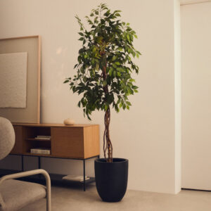 Kave Home Kunstplant 'Ficus' 180cm hoog, excl. sierpot