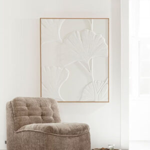 MUST Living Wanddecoratie 'Japanese' Bananenblad, 127 x 102cm