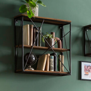 Tom Tailor Wandrek 'Lashieka' Mangohout en metaal, 62 x 60cm