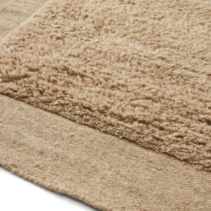 Kave Home Vloerkleed 'Marely' Wol, 160 x 230cm, kleur Beige