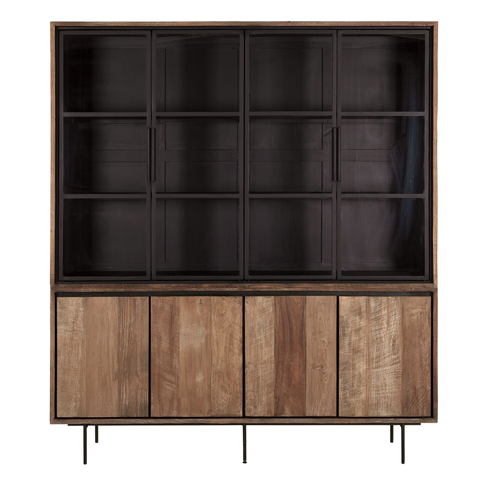 Memphis vitrinekast 180cm 1 Memphis vitrinekast 180cm