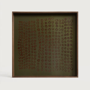 Ethnicraft Vierkant Dienblad 'Second Nature' 38 x 38cm, kleur Moss