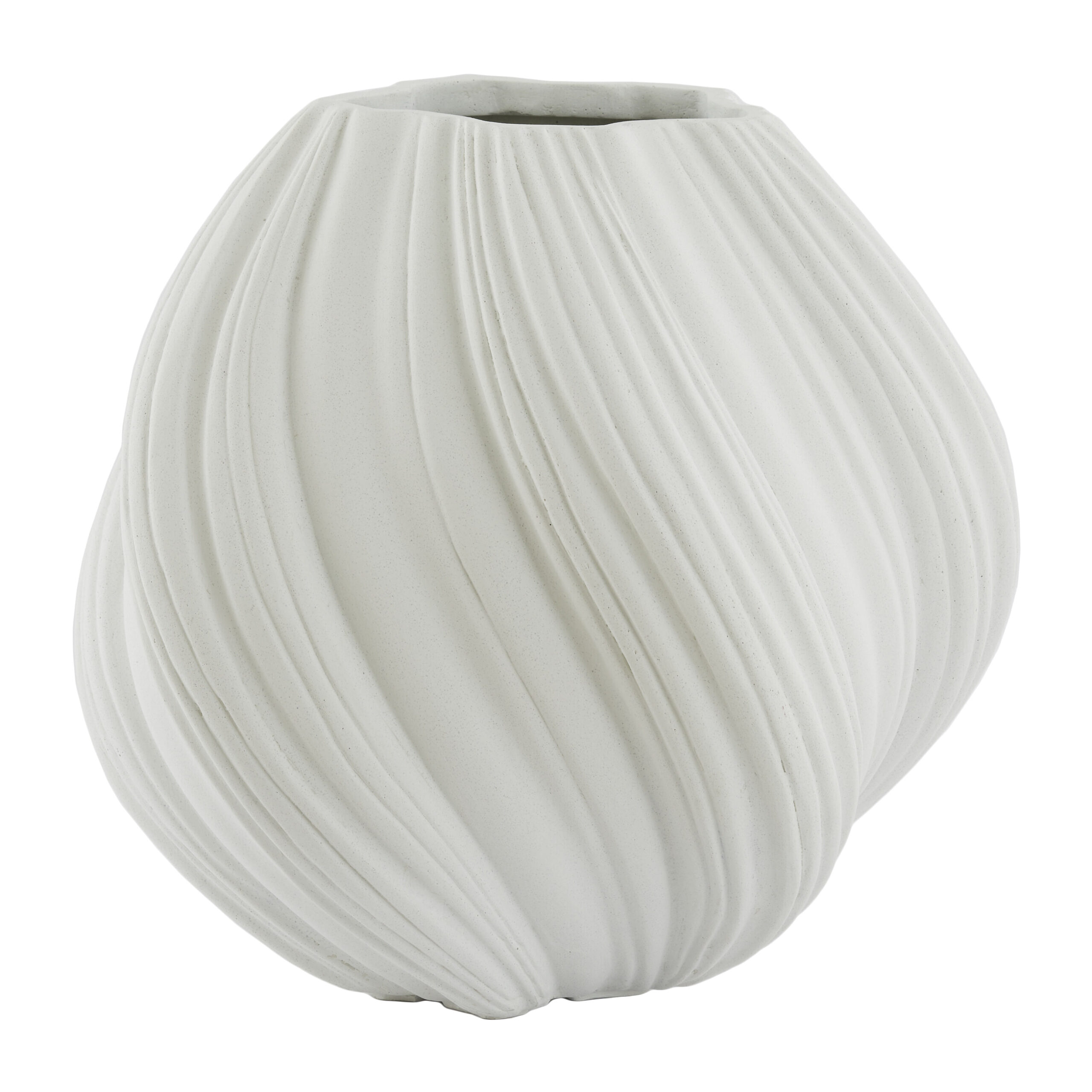 Light & Living Vaas 'Yatung' 48cm, kleur Crème 1 Light & Living Vaas 'Yatung' 48cm, kleur Crème