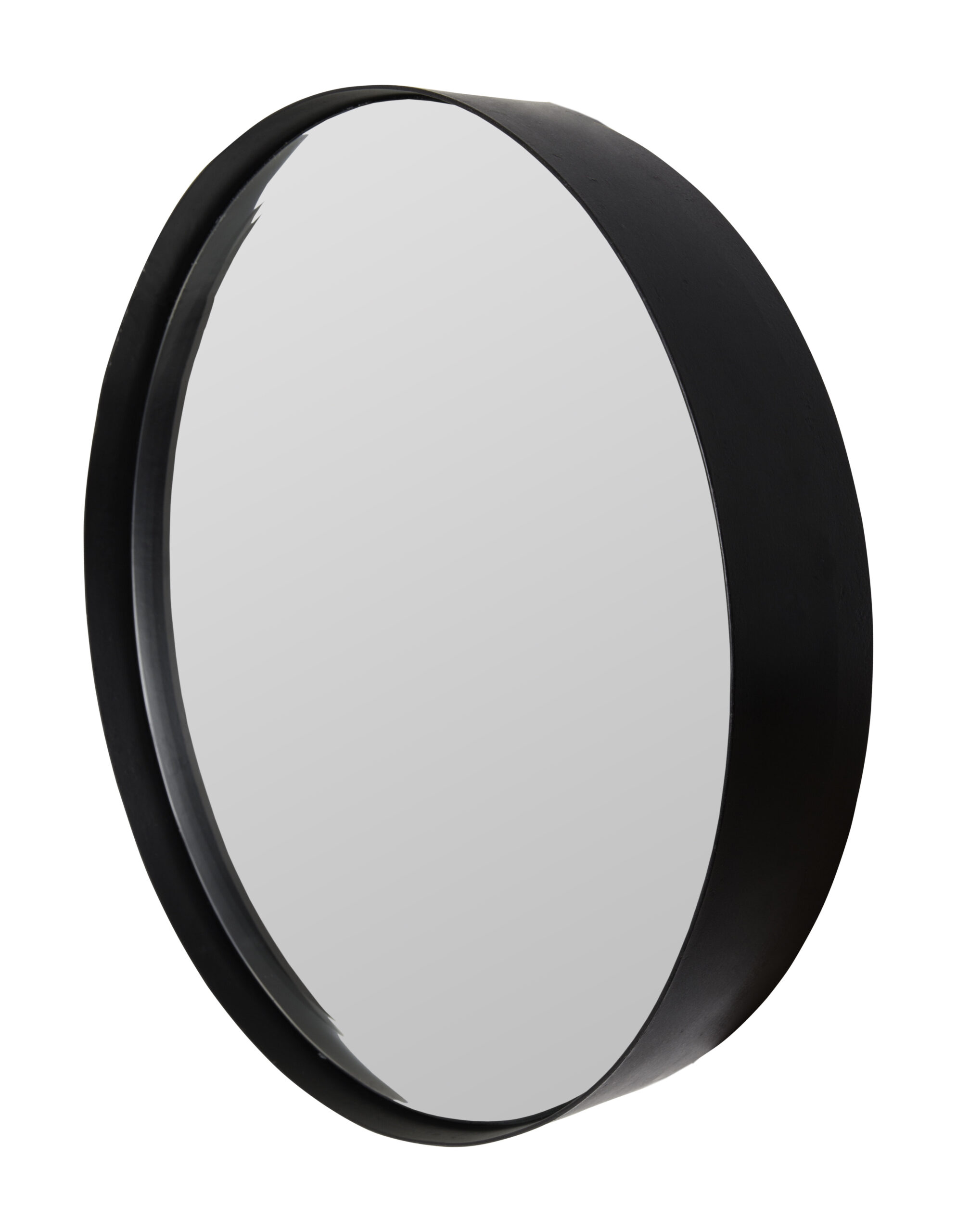Ronde Spiegel 'Sal' 75cm, kleur zwart 1 Ronde Spiegel 'Sal' 75cm, kleur zwart