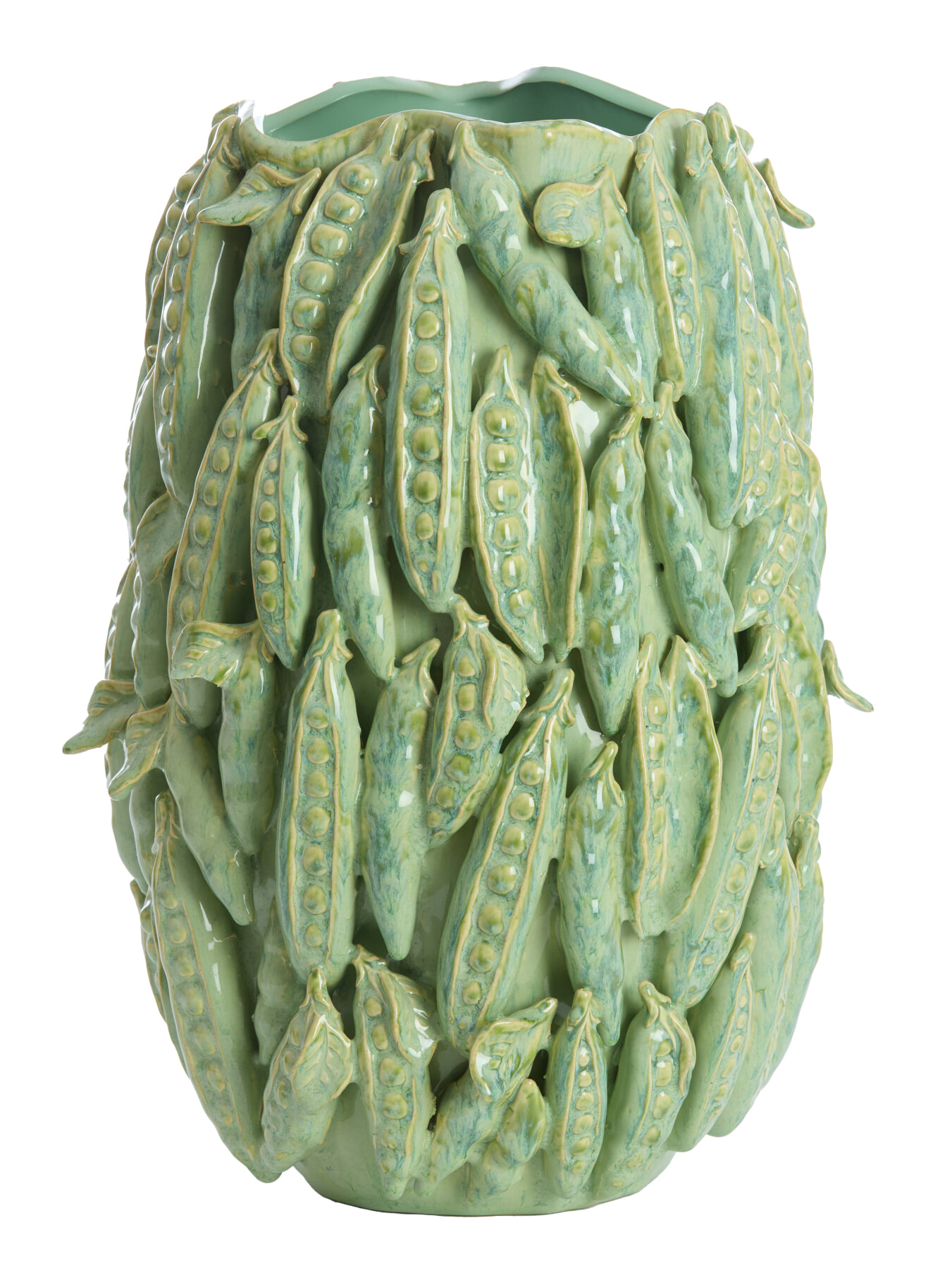 Light & Living Vaas 'Faba' Keramiek, 45cm 1 Light & Living Vaas 'Faba' Keramiek, 45cm