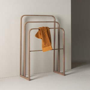 Nohr Handdoekenrek 'Shinika' kleur Mokka