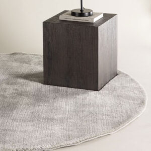 Nohr Vloerkleed 'Yer' 200cm, kleur Lichtgrijs