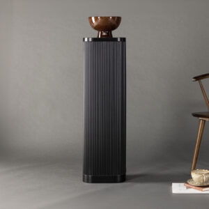 Nohr Zuil 'Mistina' 100cm hoog, kleur Zwart