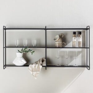 Nohr Wandrekje 'Jaymie' 63 x 122cm, kleur Zwart